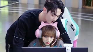 When A Boy👦 Fell in💗love with Gamer Girl👧 at Gaming House Korean mix Hindi Love 💗Song 2021 [upl. by Coralyn]