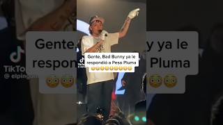 respuesta de bad bunny x tiradera de peso pluma pesopluma badbunny ct mexico corridostumbados [upl. by Hayouqes]