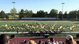 Francis Howell North FINALS performance at 2024 Rock Bridge Marching Festival [upl. by Zulaledairam]