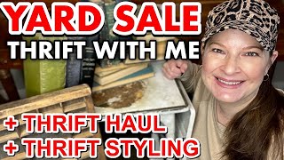 A WHOLE BOX FULL 25 EACH  YARD SALE THRIFTING  THRIFT HAUL [upl. by Mera]