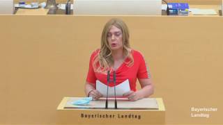 Rede von Tessa Ganserer MdL am 972020 im Bayerischen Landtag [upl. by Amri]