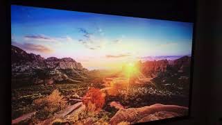 BenQ W2000 Beamer vs 43“ LED Samsung TV [upl. by Assiluj]