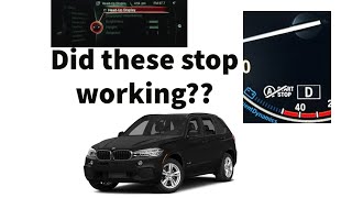 BMW X5 Heads up Display HUD and Auto Start Stop not working Battery removal and installation [upl. by Klockau]