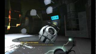 Portal 2 Spoilers  Personality Core Dialogue Part 1  The Space Core [upl. by Hassett390]