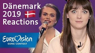 Leonora  quotLove Is Foreverquot  Dänemark  Reactions  Eurovision Song Contest [upl. by Erdnad145]