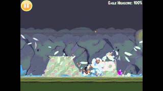 Angry Birds Mighty Eagle Walkthrough 163 [upl. by Luamaj506]