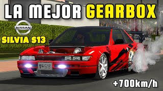 La Mejor Gearbox Para El Nissan Silvia S13 700kmh  Car Parking Multiplayer [upl. by Aiderfla564]