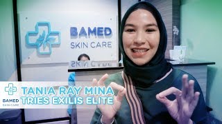 Tania Ray Mina Tries Exilis Elite  Bamed Skin Care [upl. by Luana236]