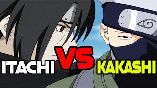 ITACHI VS KAKASHI DUBLADO  LUTA COMPLETA NARUTO [upl. by Eilram]