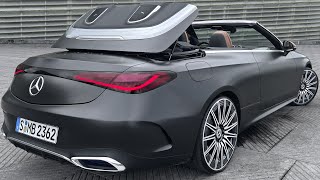 NEW 2024 Mercedes Benz CLE Cabriolet Luxury Cabriolet Redefined Interior Exterior Review CLE450 [upl. by Eniliuqcaj]