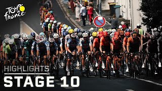 Tour de France 2024 Stage 10  EXTENDED HIGHLIGHTS  792024  Cycling on NBC Sports [upl. by Llewen]