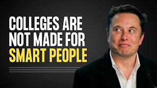 You dont need a college degree to be successful  Elon Musk [upl. by Yekcin]