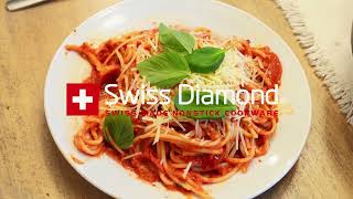 Pasta Pomodoro Featuring Swiss Diamond HD Cookware [upl. by Nosylla]