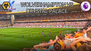 Wolverhampton 13 Crystal Palace  Palace fans create electric atmosphere as Wolves lose again❗️ [upl. by Asilanna]