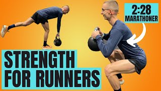 STRENGTH WORKOUT FOR RUNNERS  5 SIMPLE EXERCISES [upl. by Smada96]