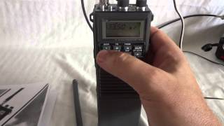 Icom IC A20 VHF air band radio [upl. by Erdnassac]