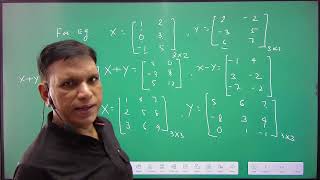 Matrix Part 2  Class 12th Maths  IIT JEE  Omega Pro Classes  By RKSingh Sir [upl. by Eniamraj]