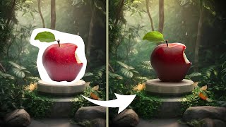 Blending Object into Background  Photoshop Compositing Tutorial [upl. by Harod]