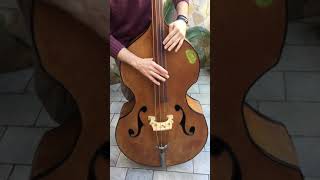 Piccolo Demo Contrabbasso 1958 WandrÃ© Framez Classich Upright Bass Antonio Pioli [upl. by Htes599]