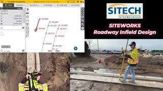 Siteworks Roadway Infield design [upl. by Skelly]