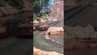 Rapid Falls water Ride  Movie World Gold Coast 🌴 [upl. by Akfir]