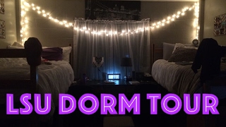 DORM TOUR 201617  LSU Dorm Tour [upl. by Ellehsar]