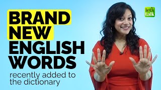 10 Brand New English Words Added To The Dictionary  Improve English Vocabulary  Speak Fluently [upl. by Yrocal]