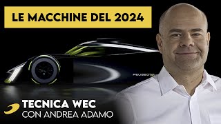 Le NUOVE macchine 2024  TECNICA WEC con Andrea Adamo [upl. by Harlene905]