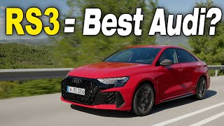 The New 400HP Audi RS3 is One Car That Does It All  TheSmokingTire [upl. by Archibald]