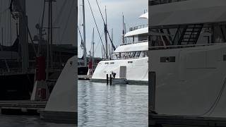 TECHNICAL PROBLEM IN THE 150 MILLION MEGA YACHT VAVA II IN BARCELLONA [upl. by Horatia]