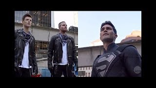 Oliver y Barry buscados  Aparece Superman Oscuro  ELSEWORLDS  Parte 2  Sub Esp [upl. by Corie]