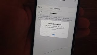 Your Password Must Include An Uppercase And A Lowercase latter  Apple ID New Password Not Changing [upl. by O'Shee]