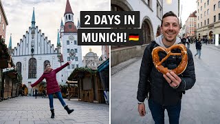 The BEST two days in Munich Germany 🇩🇪 Things to do  local FOOD [upl. by Sidran]