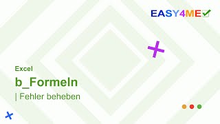 Easy4Meinfo  Excel  Fehler in Formeln [upl. by Kidder]