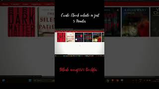 Create Ebook website in just 5 Minutes 1 [upl. by Nnylakcaj]