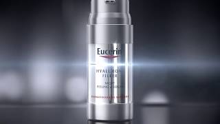 Eucerin HyaluronFiller Night Peeling amp Serum  Rejuvenate Ageing Skin amp Plump Up Winkles [upl. by Enyrehtak]