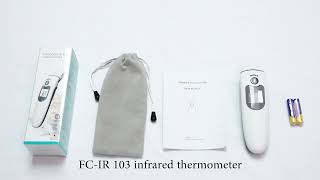 Baby Digital Thermometer Infrared Forehead Ear Thermometer Factory Supplier Manufacturers [upl. by Latoye]