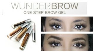 WUNDERBROW Perfect Brows That Last For Days  Review  Demo [upl. by Sancho]