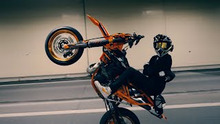 SUPERMOTO NIGHT RIDE  GANGSTAS PARADISE  WeOut 4K [upl. by Clauddetta]