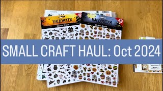 SMALL CRAFT HAUL Oct 2024 🍁 [upl. by Carena]