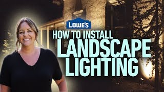 How to Install Landscape Lighting w Monica from The Weekender [upl. by Khan]