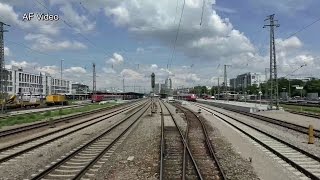 Führerstandsmitfahrt München Hbf  Mühldorf [upl. by Birgit683]