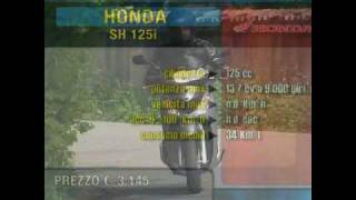 Test HONDA SH 125cc  2009 [upl. by Armil]