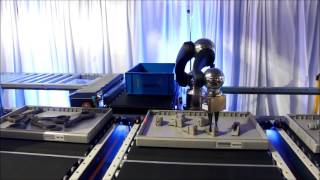 Dematic Multishuttle with Piece Picking Robot [upl. by Rolecnahc]