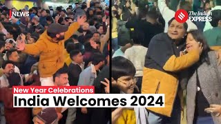 New Year Celebration 2024 India Welcomes 2024 With Dazzling New Year Celebrations  New Year 2024 [upl. by Giralda]