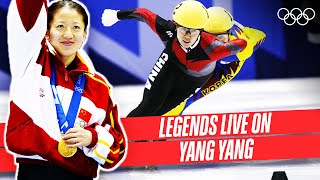 Firstever gold medallist for China at the Olympic Winter Games  Legends Live On [upl. by Sausa211]