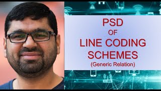 PSD of Different Line Coding Schemes Generic Relation [upl. by Bowes]