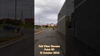 Fall View of Stevens Point WI fall views foryou viralvideo reels fypage shorts wisconsin [upl. by Eintruok]