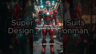 If Iron Man Designed Superhero Suits 🔥 [upl. by Gniw]