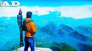 JUMPING From the HIGHEST POINTS in Just Cause 4 [upl. by Rangel]